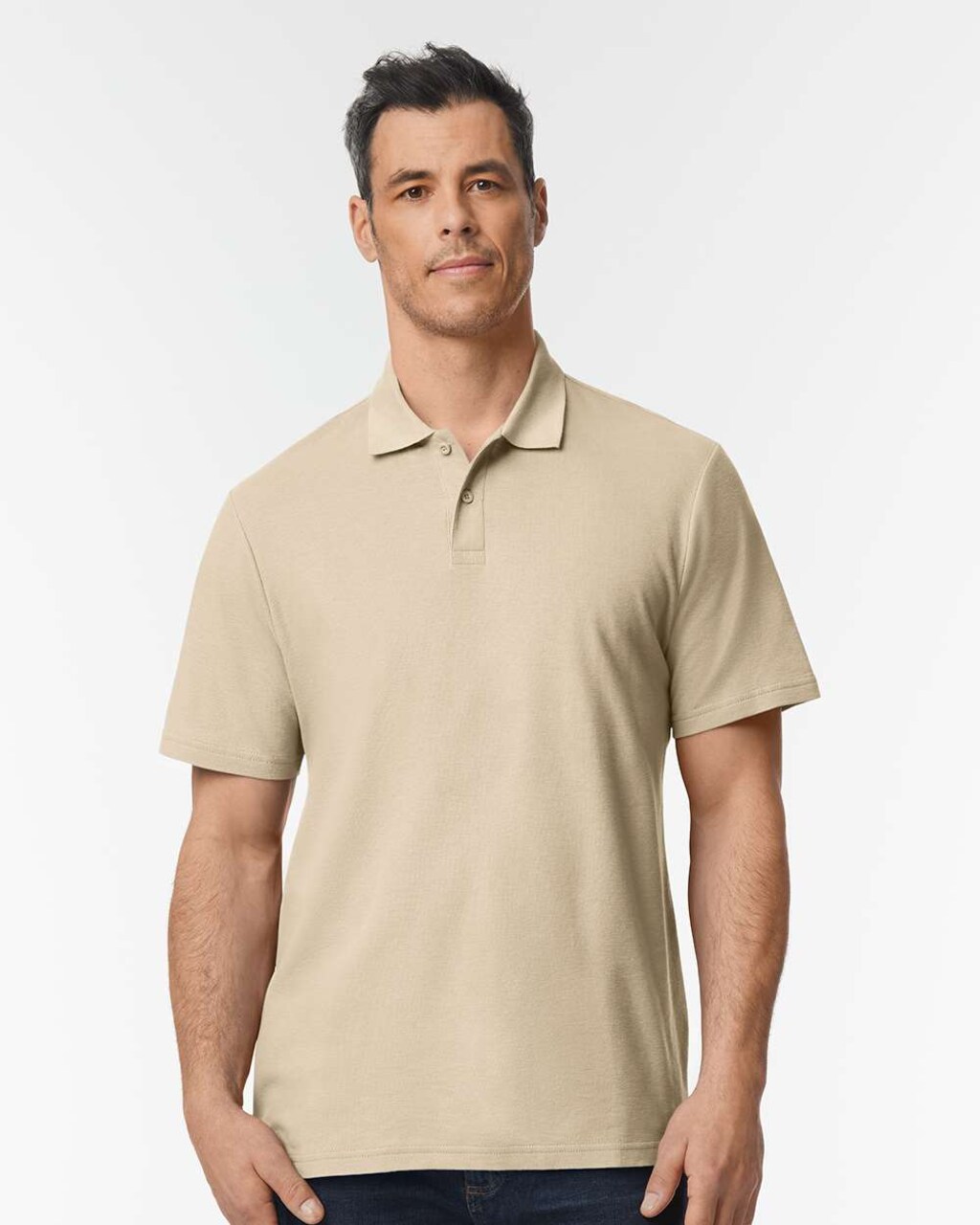 Gildan® Soft Style Adult Pique Collared Short Sleeve Polo - 64800